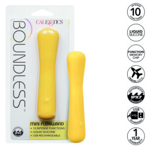 CalExotics Boundless Mini FlexiWand — Wand Massager, Waterproof — Clitoral Stimulators — view 2