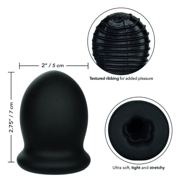 CalExotics Boundless FTM — Stroker, Silicone, 7 cm — Male Masturbators — view 6
