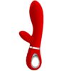Pretty Love Thomas — Rabbit Vibrator, Rechargeable, Red — G-Spot Vibrators