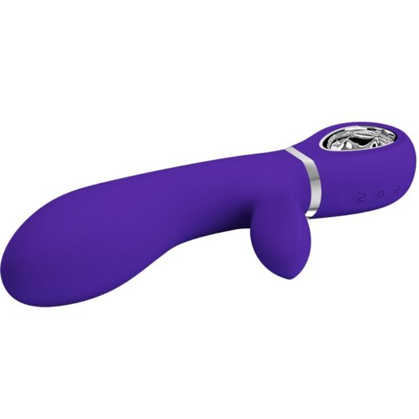 Pretty Love Thomas — Rabbit Vibrator, Rechargeable, Purple — G-Spot Vibrators — view 8