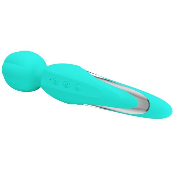 Pretty Love Walter — Wand Massager, Rechargeable, Aqua Green — Clitoral Stimulators — view 7