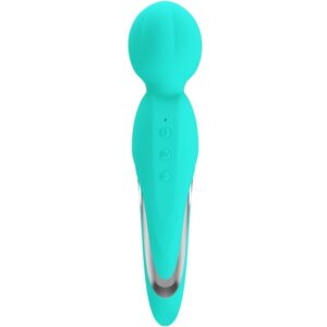 Pretty Love Walter — Wand Massager, Rechargeable, Aqua Green — Clitoral Stimulators