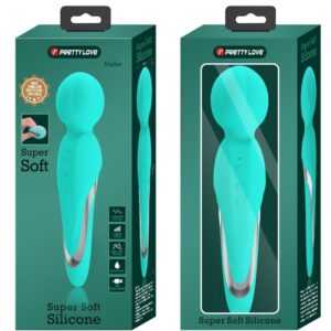 Pretty Love Walter — Wand Massager, Rechargeable, Aqua Green — Clitoral Stimulators — view 4