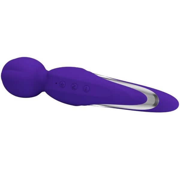 Pretty Love Walter — Wand Massager, Rechargeable, Purple — Clitoral Stimulators — view 7