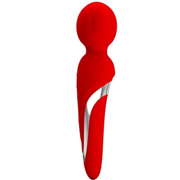 Pretty Love Walter — Wand Massager, Rechargeable, Red — Clitoral Stimulators — view 8