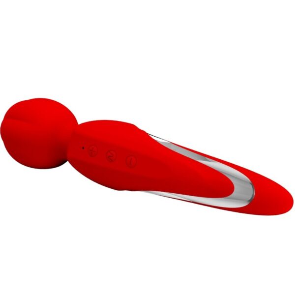 Pretty Love Walter — Wand Massager, Rechargeable, Red — Clitoral Stimulators — view 5