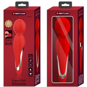 Pretty Love Walter — Wand Massager, Rechargeable, Red — Clitoral Stimulators — view 4