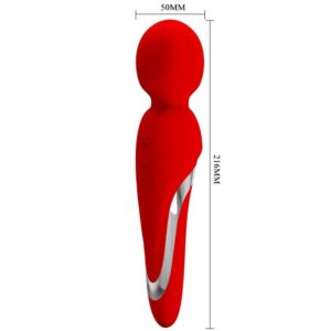 Pretty Love Walter — Wand Massager, Rechargeable, Red — Clitoral Stimulators — view 3