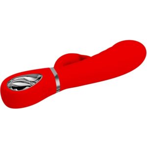 Pretty Love Prescott — Rabbit Vibrator, Rechargeable, Red — G-Spot Vibrators — view 3