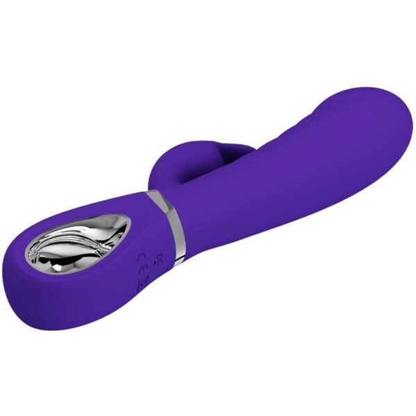 Pretty Love Prescott — Rabbit Vibrator, Rechargeable, Purple — G-Spot Vibrators — view 9