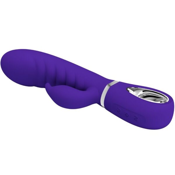 Pretty Love Prescott — Rabbit Vibrator, Rechargeable, Purple — G-Spot Vibrators — view 8