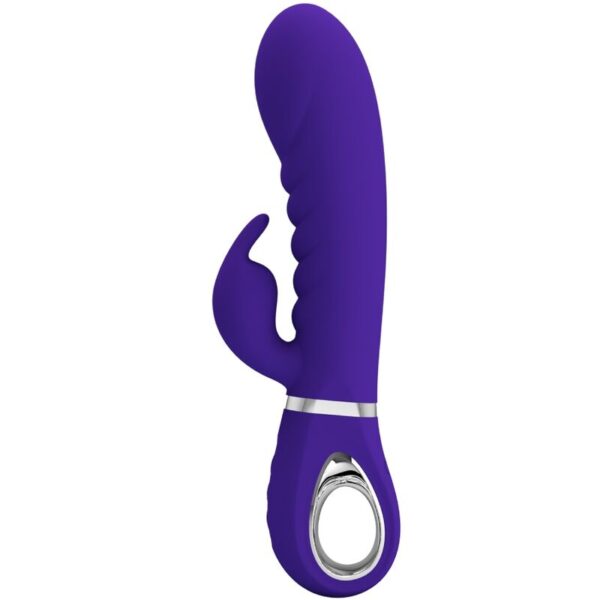 Pretty Love Prescott — Rabbit Vibrator, Rechargeable, Purple — G-Spot Vibrators