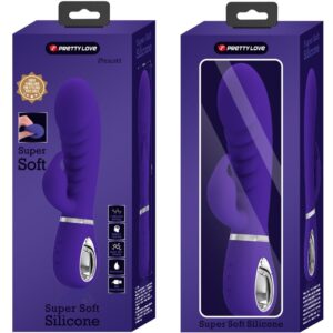 Pretty Love Prescott — Rabbit Vibrator, Rechargeable, Purple — G-Spot Vibrators — view 2