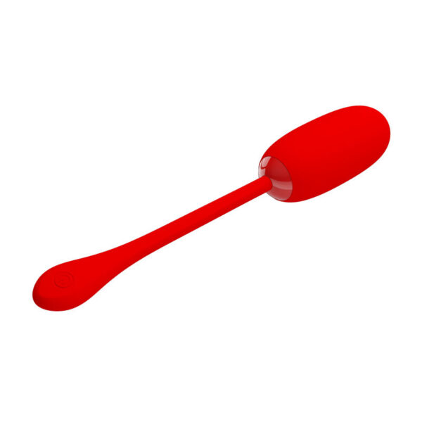 Pretty Love Julius — Vibrating Egg, Silicone, Red — Clitoral Stimulators — view 2