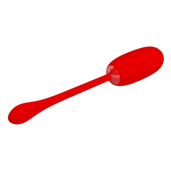 Pretty Love Julius — Vibrating Egg, Silicone, Red — Clitoral Stimulators — view 5