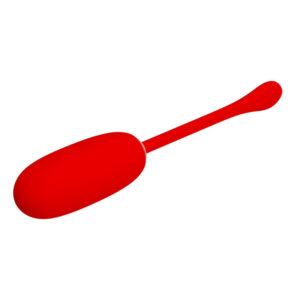 Pretty Love Julius — Vibrating Egg, Silicone, Red — Clitoral Stimulators — view 4
