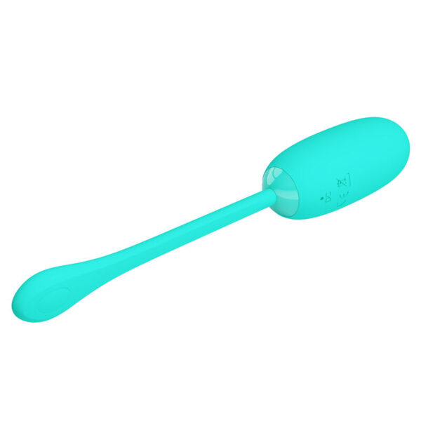 Pretty Love Julius — Vibrating Egg, Silicone, Aqua Green — Clitoral Stimulators — view 7