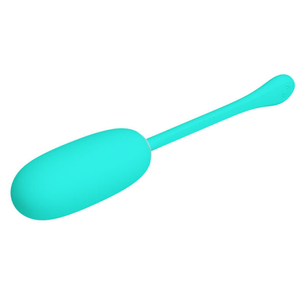 Pretty Love Julius — Vibrating Egg, Silicone, Aqua Green — Clitoral Stimulators — view 6