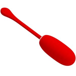Pretty Love Kirk — Vibrating Egg, Silicone, Red — Vibrating Eggs