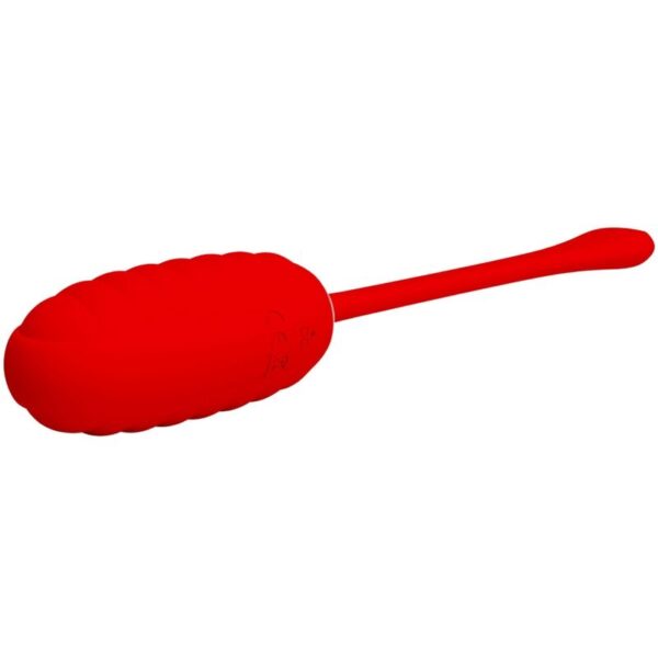 Pretty Love Kirk — Vibrating Egg, Silicone, Red — Vibrating Eggs — view 5