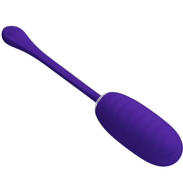 Pretty Love Kirk — Vibrating Egg, Silicone, Purple — Vibrating Eggs