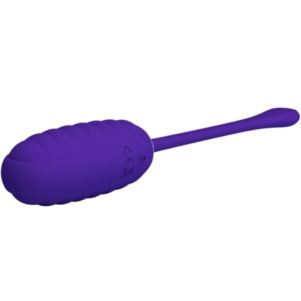 Pretty Love Kirk — Vibrating Egg, Silicone, Purple — Vibrating Eggs — view 3