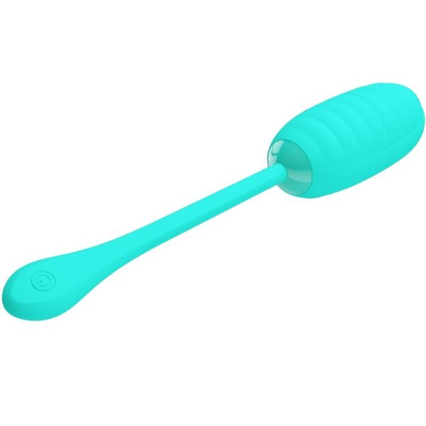 Pretty Love Kirk — Vibrating Egg, Silicone, Aqua Green — Vibrating Eggs — view 4
