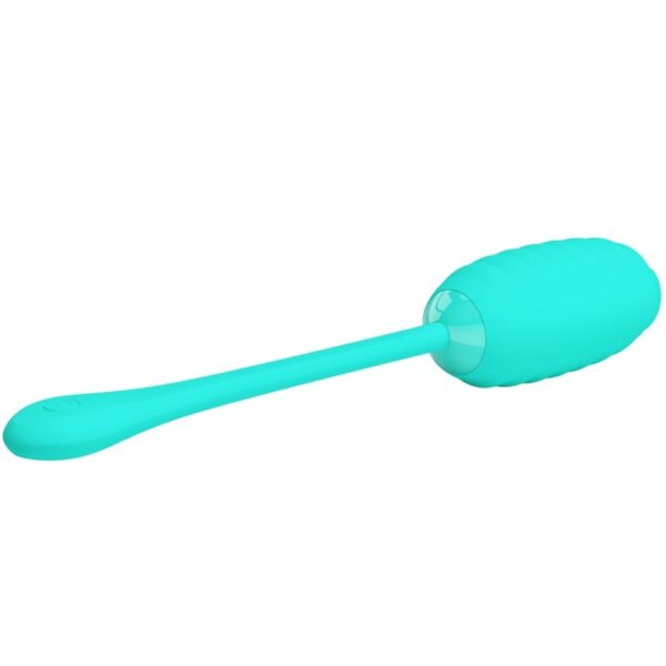 Pretty Love Kirk — Vibrating Egg, Silicone, Aqua Green — Vibrating Eggs — view 5