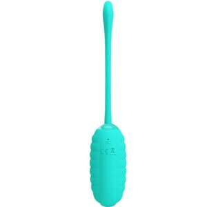 Pretty Love Kirk — Vibrating Egg, Silicone, Aqua Green — Vibrating Eggs — view 3