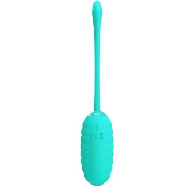 Pretty Love Kirk — Vibrating Egg, Silicone, Aqua Green — Vibrating Eggs — view 3