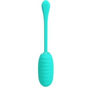 Pretty Love Kirk — Vibrating Egg, Silicone, Aqua Green — Vibrating Eggs — view 2