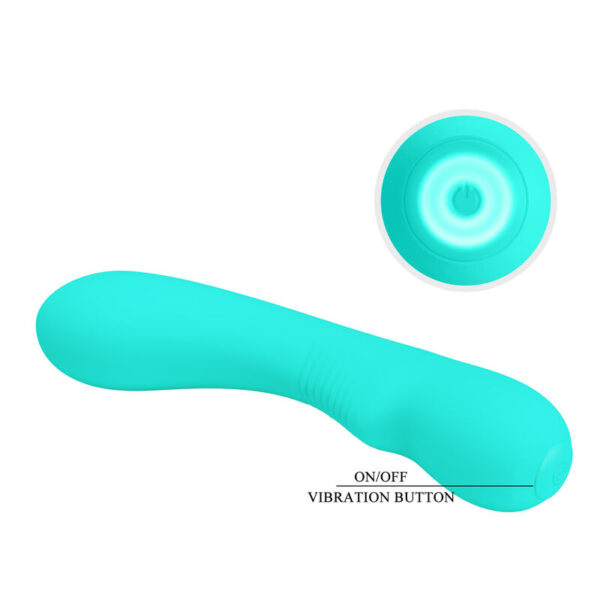 Pretty Love Prescott — G-Spot Vibrator, Waterproof, Aqua Green — G-Spot Vibrators — view 6