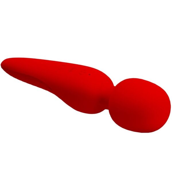 Pretty Love Meredith — Wand Massager, Waterproof, Red — Handheld Massagers — view 5