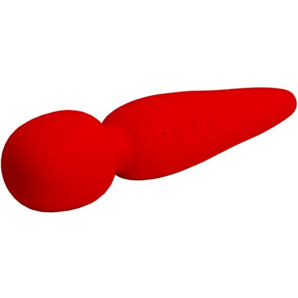 Pretty Love Meredith — Wand Massager, Waterproof, Red — Handheld Massagers — view 3
