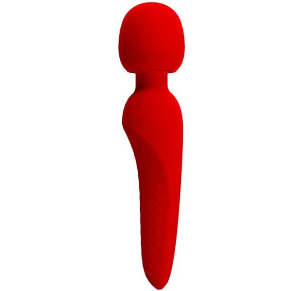 Pretty Love Meredith — Wand Massager, Waterproof, Red — Handheld Massagers