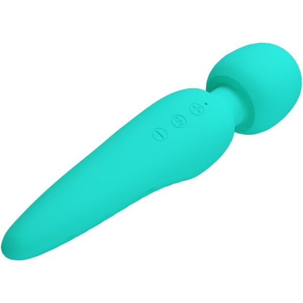 Pretty Love Meredith — Wand Massager, Waterproof, Aqua Green — Handheld Massagers — view 3