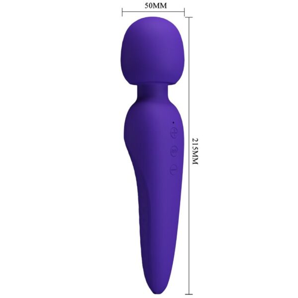 Pretty Love Meredith — Wand Massager, Waterproof, Purple — Handheld Massagers — view 9