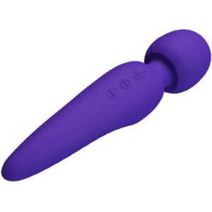 Pretty Love Meredith — Wand Massager, Waterproof, Purple — Handheld Massagers — view 4