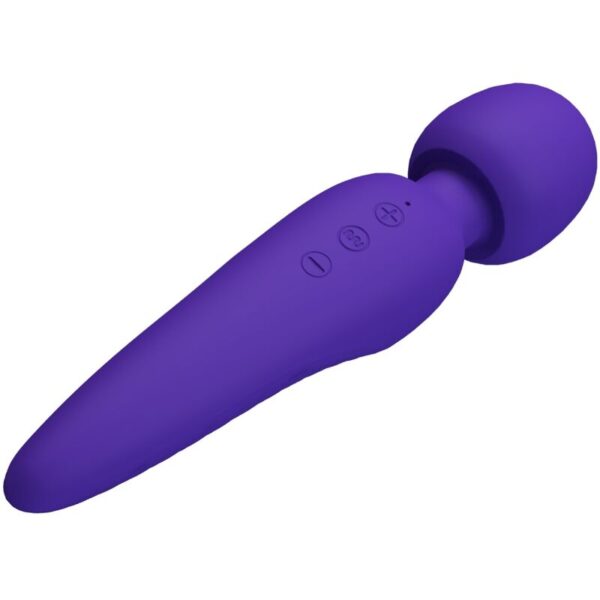Pretty Love Meredith — Wand Massager, Waterproof, Purple — Handheld Massagers — view 4