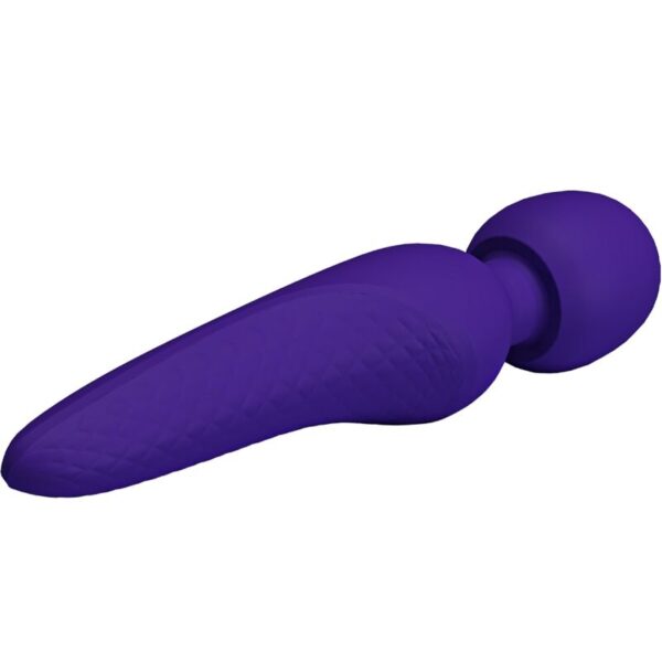 Pretty Love Meredith — Wand Massager, Waterproof, Purple — Handheld Massagers — view 3