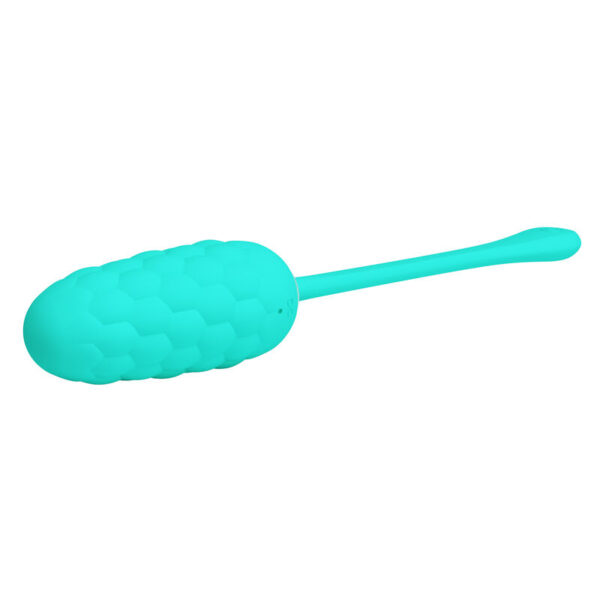 Pretty Love — Vibrating Egg, Silicone, Aqua Green — Clitoral Stimulators — view 7