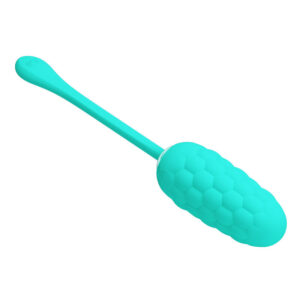 Pretty Love — Vibrating Egg, Silicone, Aqua Green — Clitoral Stimulators — view 4