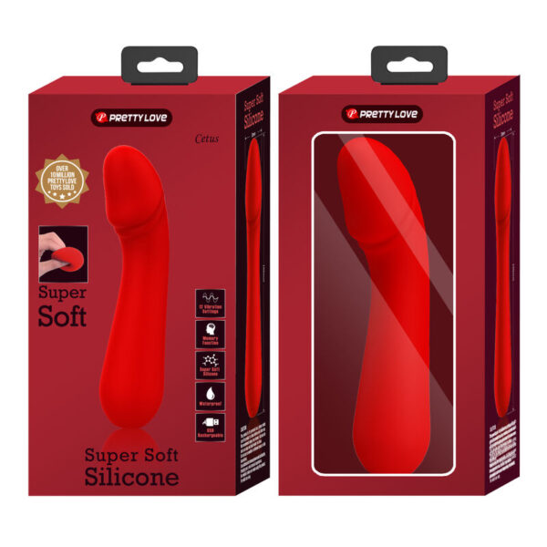 Pretty Love Cetus — G-Spot Vibrator, Waterproof, Red — G-Spot Vibrators — view 9