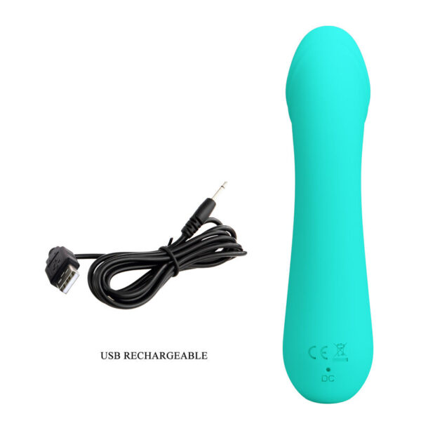 Pretty Love Cetus — G-Spot Vibrator, Waterproof, Aqua Green — G-Spot Vibrators — view 8