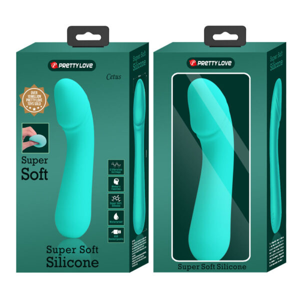 Pretty Love Cetus — G-Spot Vibrator, Waterproof, Aqua Green — G-Spot Vibrators — view 9