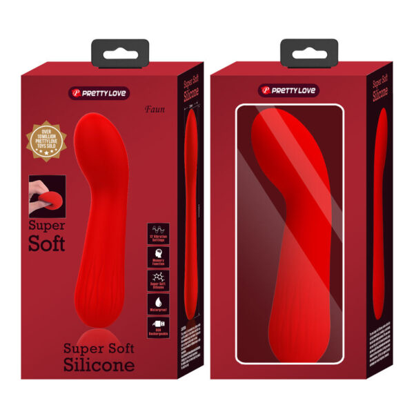 Pretty Love Faun — G-Spot Vibrator, Waterproof, Red — G-Spot Vibrators — view 4