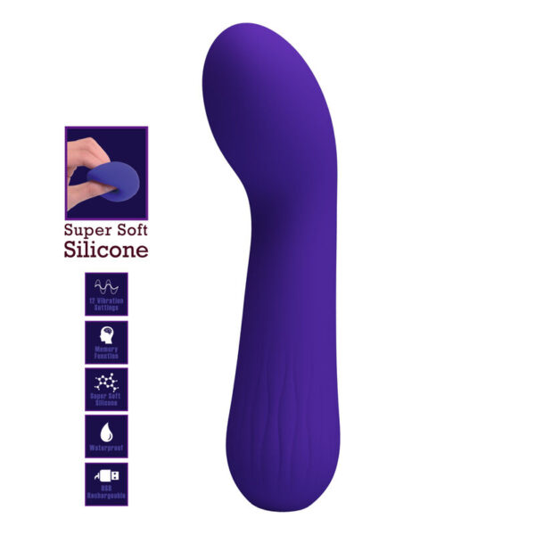 Pretty Love Faun — G-Spot Vibrator, Waterproof, Purple — G-Spot Vibrators — view 7