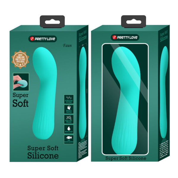 Pretty Love Faun — G-Spot Vibrator, Waterproof, Aqua Green — G-Spot Vibrators — view 9