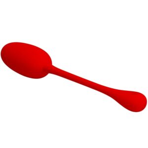 Pretty Love Knucker — Vibrating Egg, Silicone, Red — Clitoral Stimulators — view 4