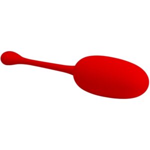 Pretty Love Knucker — Vibrating Egg, Silicone, Red — Clitoral Stimulators — view 3